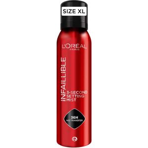 L'Oréal Paris Infaillible Teint Make-up Fixierspray - 150ml, Wasserdicht, Langanhaltend L'Oréal Paris Infaillible Teint Make-up Fixierspray - 150ml, Wasserdicht, Langanhaltend