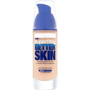 Maybelline Light Beige Hydrating Foundation SPF 15 - Face Makeup Maybelline Light Beige Hydrating Foundation SPF 15 - Face Makeup