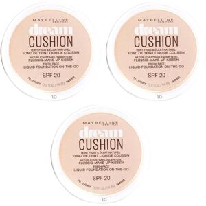 Maybelline New York Ivory Dream Cushion Foundation SPF 20 - Liquid Foundation Maybelline New York Ivory Dream Cushion Foundation SPF 20 - Liquid Foundation