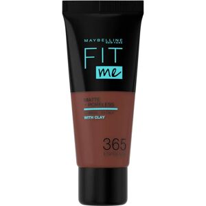 Maybelline New York Fit Me Fond de Teint Liquide Mat et Poreless - 365 Espresso - Publicité Maybelline New York Fit Me Fond de Teint Liquide Mat et Poreless - 365 Espresso - Publicité