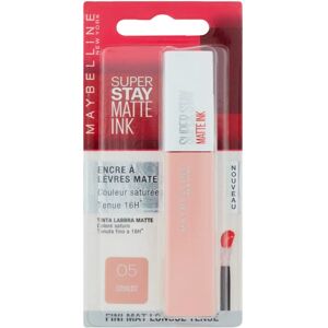 Maybelline Rouge à Lèvres Nude - Fini Mat Longue Durée - 5ml - Publicité Maybelline Rouge à Lèvres Nude - Fini Mat Longue Durée - 5ml - Publicité