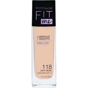 Maybelline Fit Me Light Beige Foundation - Base Maybelline Fit Me Light Beige Foundation - Base