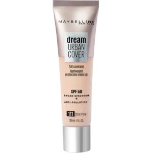 Maybelline New York Dream Urban Cover Foundation - SPF 50 - Cool Ivory Maybelline New York Dream Urban Cover Foundation - SPF 50 - Cool Ivory
