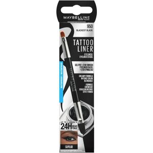 Maybelline New York Blackest Black Gel Eyeliner - Long-lasting, Waterproof, Precise Maybelline New York Blackest Black Gel Eyeliner - Long-lasting, Waterproof, Precise