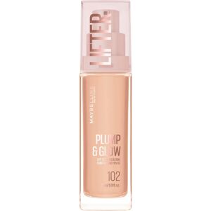 Maybelline New York Lifter Plump & Glow Foundation - Skin Care, SPF15, 30ml Maybelline New York Lifter Plump & Glow Foundation - Skin Care, SPF15, 30ml