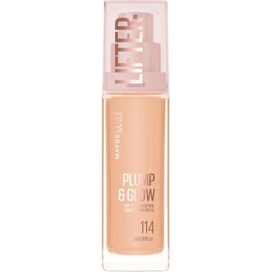 Maybelline New York Lifter Plump & Glow Foundation Shade 114 - Hydrating Natural Finish Maybelline New York Lifter Plump & Glow Foundation Shade 114 - Hydrating Natural Finish