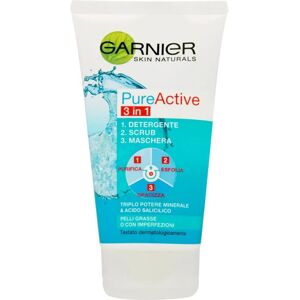 Garnier - Pure Active Gel 3-en-1 - Soin du Visage - Publicité Garnier - Pure Active Gel 3-en-1 - Soin du Visage - Publicité