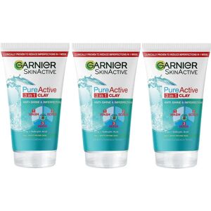 Garnier PureActive 3 en 1 Nettoyant Profond - Nettoyant visage - Publicité Garnier PureActive 3 en 1 Nettoyant Profond - Nettoyant visage - Publicité