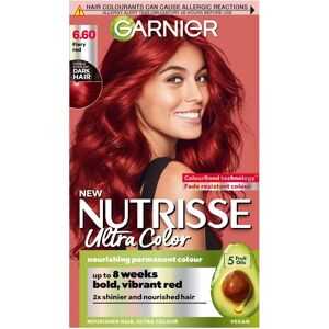 Garnier Nutrisse Rouge Féroce - Coloration Capillaire - Publicité Garnier Nutrisse Rouge Féroce - Coloration Capillaire - Publicité