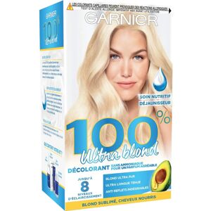 Décolorant Garnier No 8 Blond Ultra - Type de Cheveux: Permanent, Sans Ammoniaque - Publicité Décolorant Garnier No 8 Blond Ultra - Type de Cheveux: Permanent, Sans Ammoniaque - Publicité