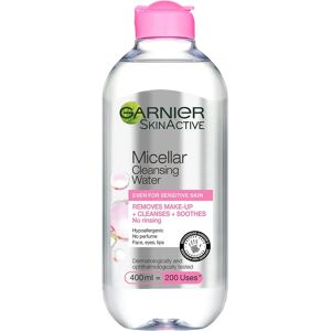 Garnier Micellar Water Facial Cleanser - Sensitive Skin - 400ml Garnier Micellar Water Facial Cleanser - Sensitive Skin - 400ml