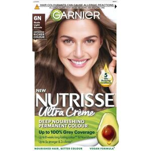 Garnier Nutrisse Brun Clair Coloration Capillaire - Coloration capillaire - Publicité Garnier Nutrisse Brun Clair Coloration Capillaire - Coloration capillaire - Publicité