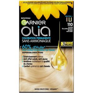 Garnier Olia Blond Naturel - Coloration Permanente - Sans Ammoniaque - Publicité Garnier Olia Blond Naturel - Coloration Permanente - Sans Ammoniaque - Publicité