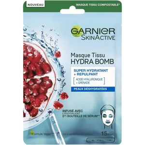 Garnier HydraBomb Pomegranate + Hyaluronic Acid Moisturizing Tissue Mask - Facial Mask Garnier HydraBomb Pomegranate + Hyaluronic Acid Moisturizing Tissue Mask - Facial Mask