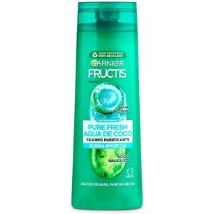 Shampoing Fortifiant à l'Eau de Coco Garnier Fructis - Shampooing - Publicité Shampoing Fortifiant à l'Eau de Coco Garnier Fructis - Shampooing - Publicité