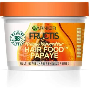 Masque Réparateur Multi-usages Papaye de Garnier Fructis - 390 ml - Publicité Masque Réparateur Multi-usages Papaye de Garnier Fructis - 390 ml - Publicité
