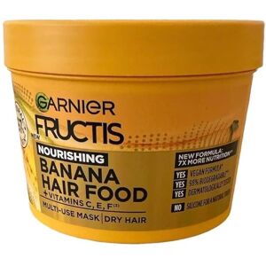 Garnier Fructis Banana Hair Food - Masque nourrissant pour cheveux secs 390 ml - Publicité Garnier Fructis Banana Hair Food - Masque nourrissant pour cheveux secs 390 ml - Publicité