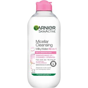 Garnier Eau Micellaire Lait & Démaquillant 400ml - Publicité Garnier Eau Micellaire Lait & Démaquillant 400ml - Publicité