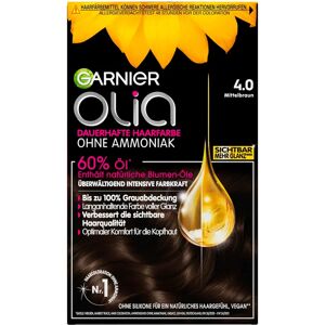 GARNIER Haarverf Olia 4.0 Middelbruin - Haarverf GARNIER Haarverf Olia 4.0 Middelbruin - Haarverf