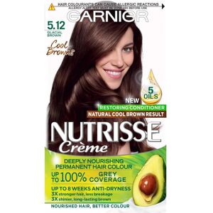 Garnier Nutrisse Brun Glaciaire - Coloration Capillaire - Publicité Garnier Nutrisse Brun Glaciaire - Coloration Capillaire - Publicité