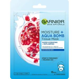 Garnier Hydrating Pomegranate Hyaluronic Acid Face Mask - Face Mask Garnier Hydrating Pomegranate Hyaluronic Acid Face Mask - Face Mask