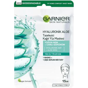 Garnier Hyaluronic Aloe Serum - Face Mask - Hydrating & Nourishing Garnier Hyaluronic Aloe Serum - Face Mask - Hydrating & Nourishing