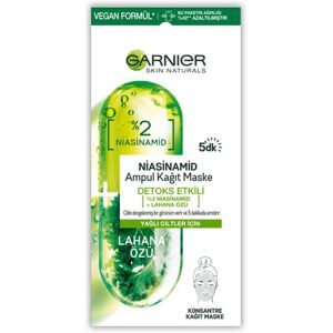 Garnier Brand Ampoule Sheet Mask - Face Mask - Refreshing & Purifying Garnier Brand Ampoule Sheet Mask - Face Mask - Refreshing & Purifying