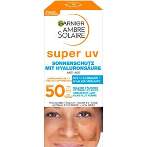 Garnier Anti-Ageing Sun Cream SPF 50 - Wrinkle & Dryness Protection Garnier Anti-Ageing Sun Cream SPF 50 - Wrinkle & Dryness Protection