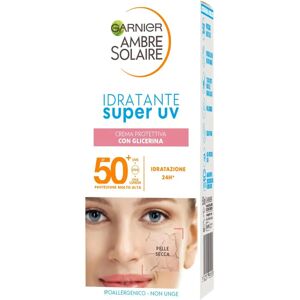 Garnier Ambre Solaire SPF50+ Crème Visage Hydratante - Crème Visage - Publicité Garnier Ambre Solaire SPF50+ Crème Visage Hydratante - Crème Visage - Publicité