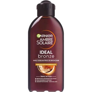 Garnier Garnier Ambre Solaire Ideal Bronze Huile Auto-bronzante - Huile Solaire - Publicité Garnier Garnier Ambre Solaire Ideal Bronze Huile Auto-bronzante - Huile Solaire - Publicité