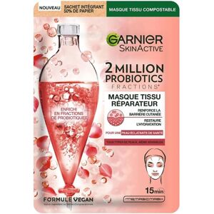 Masque tissu réparateur Garnier SkinActive - Probiotiques 2M - 22g - Publicité Masque tissu réparateur Garnier SkinActive - Probiotiques 2M - 22g - Publicité