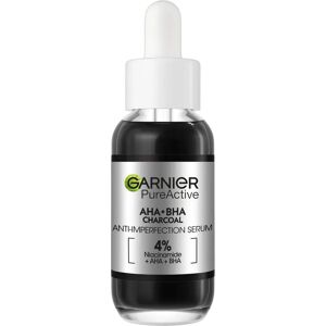 Garnier PureActive Sorte Aktivkul Serumm - Akne & Urenheder Garnier PureActive Sorte Aktivkul Serumm - Akne & Urenheder