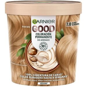 Garnier Good Almond Blonde Permanent Hair Color - Hair Type: Permanent - Shade: 7.0 Almond Blonde - 160mL Garnier Good Almond Blonde Permanent Hair Color - Hair Type: Permanent - Shade: 7.0 Almond Blonde - 160mL