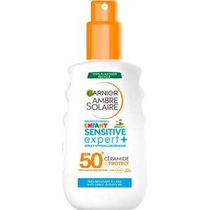 Garnier SPF50+ Spray Hypoallergénique Enfant - Publicité Garnier SPF50+ Spray Hypoallergénique Enfant - Publicité
