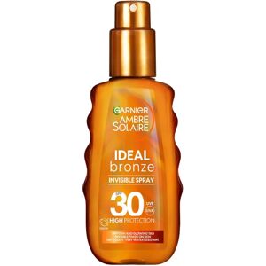 Garnier Ambre Solaire Ideal Bronze SPF30 Invisible Tanning Spray - Sunscreen Spray for Face & Body Garnier Ambre Solaire Ideal Bronze SPF30 Invisible Tanning Spray - Sunscreen Spray for Face & Body