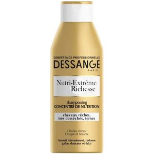 Dessange Nutri-Extrême Richesse Huile d'Onagre Nourrissante - Shampooing - Publicité Dessange Nutri-Extrême Richesse Huile d'Onagre Nourrissante - Shampooing - Publicité