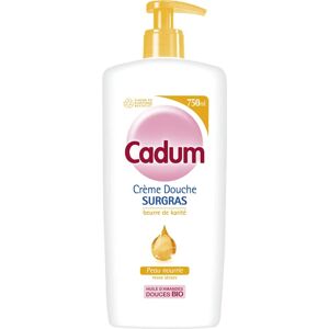 Gel Douche Surgras Cadum Beurre de Karité - Peau Sèche - Publicité Gel Douche Surgras Cadum Beurre de Karité - Peau Sèche - Publicité