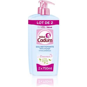 Eau Nettoyante Douceur Cadum - Eau Nettoyante pour Bébé - Publicité Eau Nettoyante Douceur Cadum - Eau Nettoyante pour Bébé - Publicité