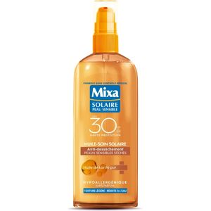 Mixa SPF 30 Sonnenschutzöl für Empfindliche Haut - Wasserfest Mixa SPF 30 Sonnenschutzöl für Empfindliche Haut - Wasserfest