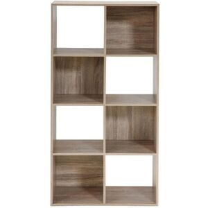 Calicosy Storage Shelf with 8 Shelves - 62x29.5x123 cm - Brown Calicosy Storage Shelf with 8 Shelves - 62x29.5x123 cm - Brown
