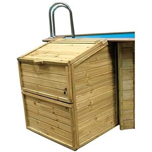 GRE Technikraum Beige - Garden Storage Shed, Lockable, 88x100x118 cm GRE Technikraum Beige - Garden Storage Shed, Lockable, 88x100x118 cm