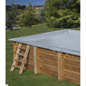 Couverture de piscine GRE Carra 3,00x3,00m - Hivernage pour piscine en bois - Publicité Couverture de piscine GRE Carra 3,00x3,00m - Hivernage pour piscine en bois - Publicité