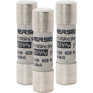 Mersen Mersen FR10GR69V12 - Fusible 10x38mm 12.5A - Publicité Mersen Mersen FR10GR69V12 - Fusible 10x38mm 12.5A - Publicité