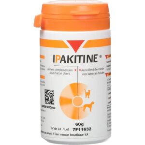 Vetoquinol Ipakitine - Soutien rénal pour chiens & chats - 60g - Publicité Vetoquinol Ipakitine - Soutien rénal pour chiens & chats - 60g - Publicité