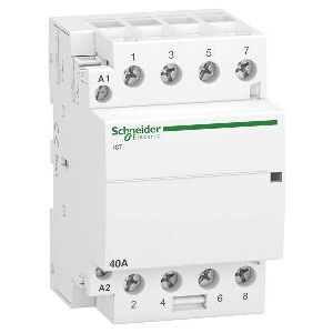 Schneider Electric A9C20844 Contactor - 4P 40A - 220/240VAC Schneider Electric A9C20844 Contactor - 4P 40A - 220/240VAC