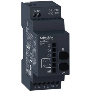 Schneider Electric ZBRRA - Récepteur programmable AC/DC - 2 relais - Publicité Schneider Electric ZBRRA - Récepteur programmable AC/DC - 2 relais - Publicité