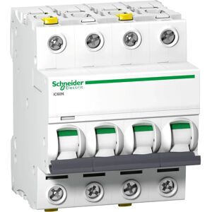 Schneider Electric A9F03463 Circuit Breaker - 4 Poles, 63A, IP20 Schneider Electric A9F03463 Circuit Breaker - 4 Poles, 63A, IP20