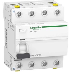 Schneider Electric A9Z24463 4P 63A 300mA Type A - Residual Current Device Schneider Electric A9Z24463 4P 63A 300mA Type A - Residual Current Device
