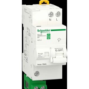 Parafoudre Schneider Electric Resi9 - 1P+N 10kA - Blanc - Publicité Parafoudre Schneider Electric Resi9 - 1P+N 10kA - Blanc - Publicité