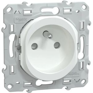 Schneider Electric Blanc 2P+T Prise - Prise électrique - Publicité Schneider Electric Blanc 2P+T Prise - Prise électrique - Publicité